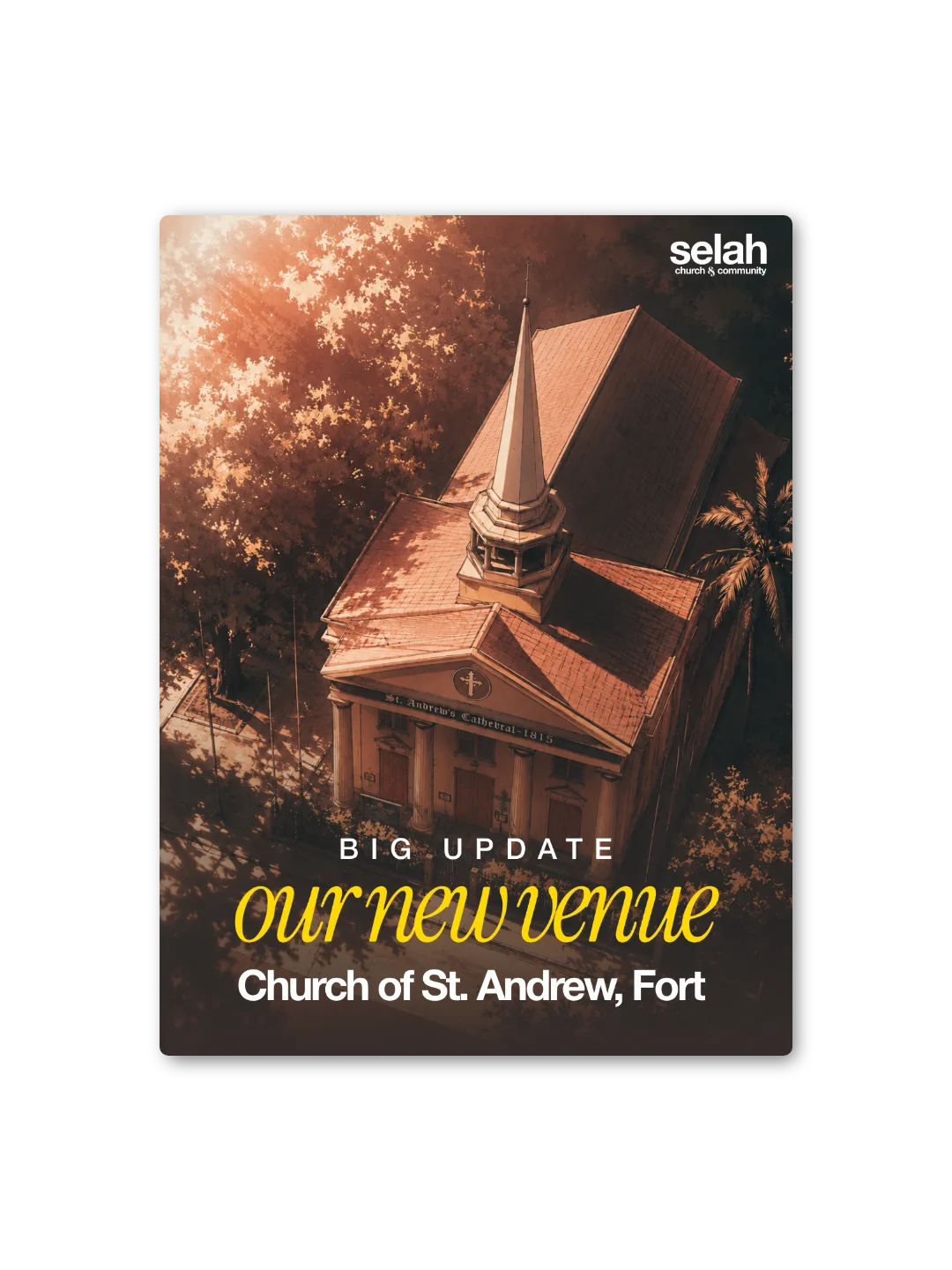 Selah's new venue — the Church of St. Andrew, Fort